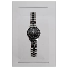 Dior-Christal silver watch-Silvery