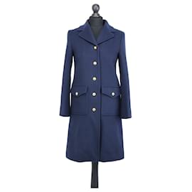Gucci-Coats, Outerwear-Navy blue