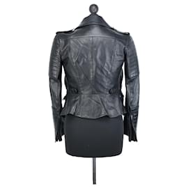Burberry-Biker jackets-Black