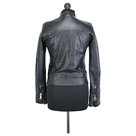 Dolce & Gabbana-Biker jackets-Black