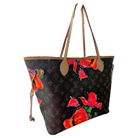 Louis Vuitton-Colección Neverfull MM Stephen Sprouse Roses-Multicolor