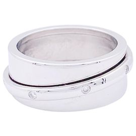 Dinh Van ring, "Ariane", WHITE GOLD, diamants. Other
