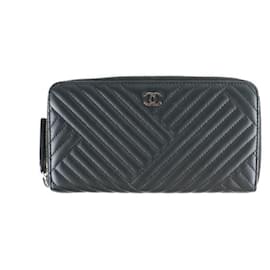 Chanel-Borse CHANEL, portafogli e astucci T.  Leather-Nero