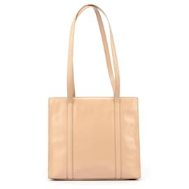 Prada-PRADA Totes Patent leather Beige Re-Edition 1995-Beige