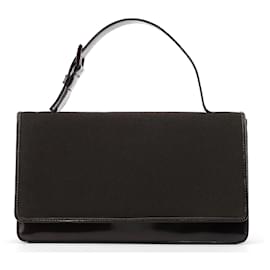 Prada-PRADA Handbags Patent leather Brown Tessuto-Brown