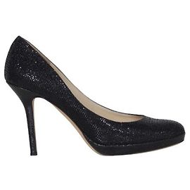 Jimmy Choo Schwarze Aimee-Pumps Schwarz