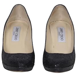Jimmy Choo-Zapatos de tacón Aimee negros-Negro