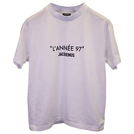 Camiseta Jacquemus L'Année de Algodón Blanco Blanco