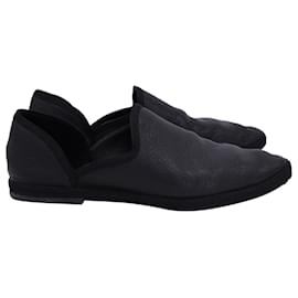 The row-The Row Friulane Loafers in Black Leather-Black
