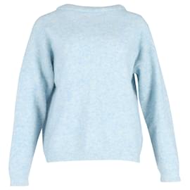 Acne-Acne Studios Dramatic Sweater In Light Blue Wool-Blue,Light blue