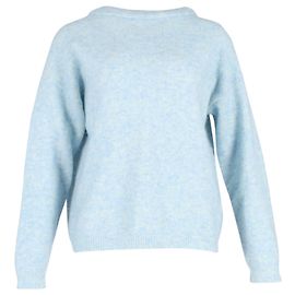 Suéter dramático Acne Studios em lã azul claro Azul Azul claro