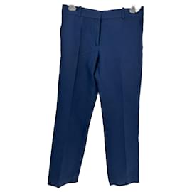 Céline-CELINE Pantalon T.fr 40 polyestyer-Bleu Marine