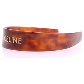Céline-CELINE Accessoires cheveux T.  plastique-Marron