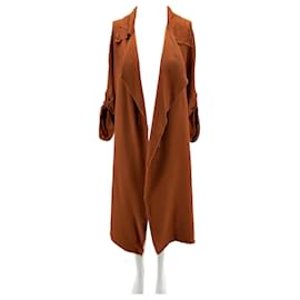 Autre Marque CORTANA Trenchcoats T.FR 38 Viskose Kamel