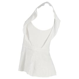 Missoni-Blusa sem mangas Missoni em algodão branco-Branco,Cru