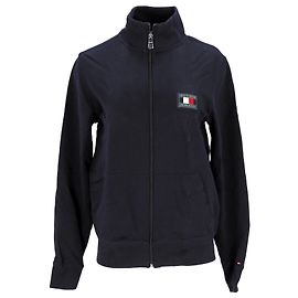 Tommy Hilfiger Mens Tommy Icons Essential Zip Thru Sweatshirt Navy blue
