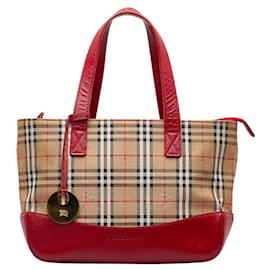 Burberry-Haymarket Check Tote Bag-Other