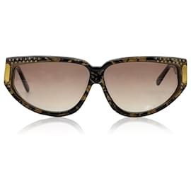 Autre Marque-Gafas de sol estilo ojo de gato vintage Mod. lucille 1 CS 112-Negro