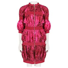 Autre Marque-Casaco de casaco Moncler Gamme Rouge Exquisite Ruby Blossom.-Vermelho