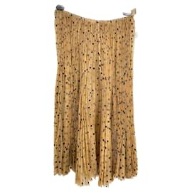 Khaite-KHAITE  Skirts T.International S Silk-Beige