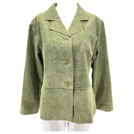 Autre Marque-NON SIGNE / UNSIGNED  Jackets T.International S Suede-Green