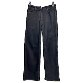 Autre Marque-SAKS POTTS Pantalon T.International S Coton-Noir