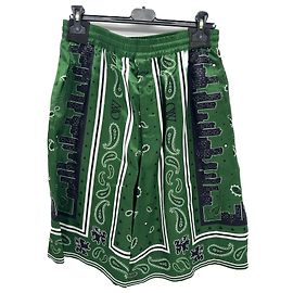 Off White Shorts Off-White T.IT 50 Viscose Vert