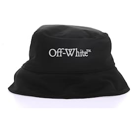 Off White-OFF-WHITE Chapeaux et chapeaux à enfiler T.International L Polyester-Noir