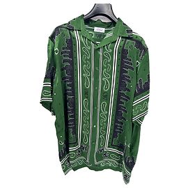 Off White Camicie Off-White T.International M Viscosa Verde