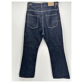 Dior-DIOR Jeans T.fr 36 cotton-Blu navy