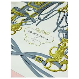 Hermès-Rosa Seidenschal „Brides de Gala“-Pink