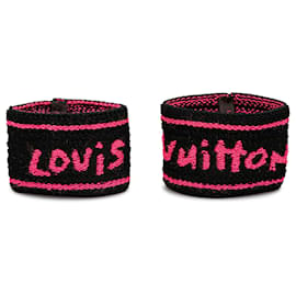 Louis Vuitton-Bracelet serviette de sport Louis Vuitton rose graffiti-Rose