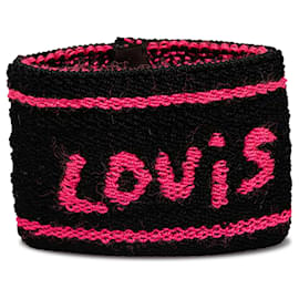 Louis Vuitton-Bracelet serviette de sport Louis Vuitton rose graffiti-Rose