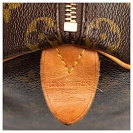Louis Vuitton-Louis Vuitton Monogram Brown Speedy 25-Marron