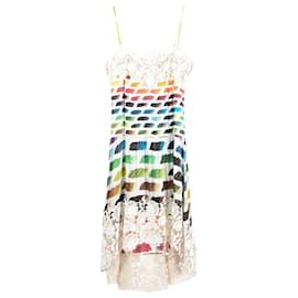 Chanel-Robe de défilé emblématique de style Anna Wintour à 8 000 $.-Multicolore