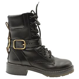 Chloé Diane Black Ankle Boots Black