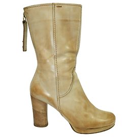 Chloé Botas de bezerro Saturnia Marrom