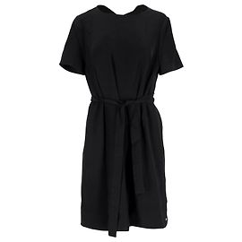 Tommy Hilfiger Womens Regular Fit Dress in Black Polyester Black