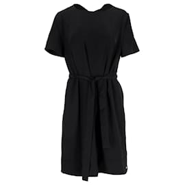 Tommy Hilfiger-Tommy Hilfiger Womens Regular Fit Dress in Black Polyester-Black