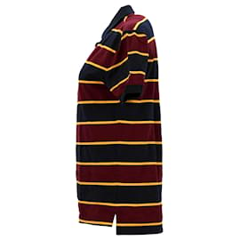 Tommy Hilfiger-Poloshirt aus reiner Baumwolle mit mehrfarbigen Streifen für Herren-Mehrfarben