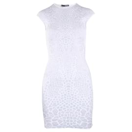 Alexander Mcqueen-Bodycon dress-White