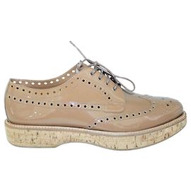 Church's Keely Schuhe aus hellbraunem Lackleder Braun