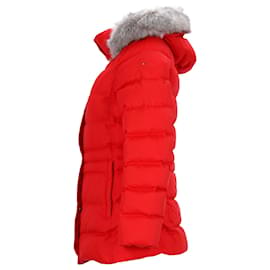 Tommy Hilfiger-Womens Padded Down Jacket-Red