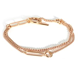 Hermès-Hermès Echappee Bracelet in 18K 18k Rose Gold-Metallic