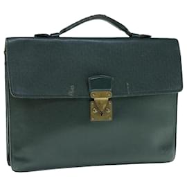Louis Vuitton-LOUIS VUITTON Taiga Serviette Kourad Business Bag Epicea M30074 Bases de autenticación de LV11047-Otro