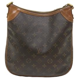 Louis Vuitton-LOUIS VUITTON Monogram Odeon PM Shoulder Bag M56390 LV Auth 58941-Monogram
