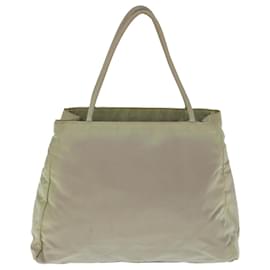Prada-PRADA Hand Bag Nylon Beige Auth 63260-Beige