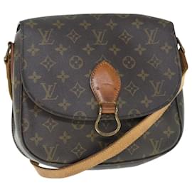 Louis Vuitton-LOUIS VUITTON Monogram Saint Cloud GM Shoulder Bag M51242 LV Auth 62951-Monogram
