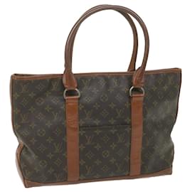 Louis Vuitton-LOUIS VUITTON Monogram Sac Weekend PM Tote Bag M42425 LV Auth e4228-Monogramme