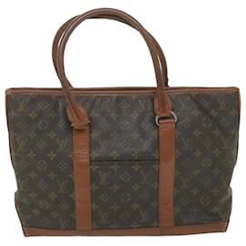 Louis Vuitton-LOUIS VUITTON Monogram Sac Weekend PM Tote Bag M42425 LV Auth e4228-Monogramme
